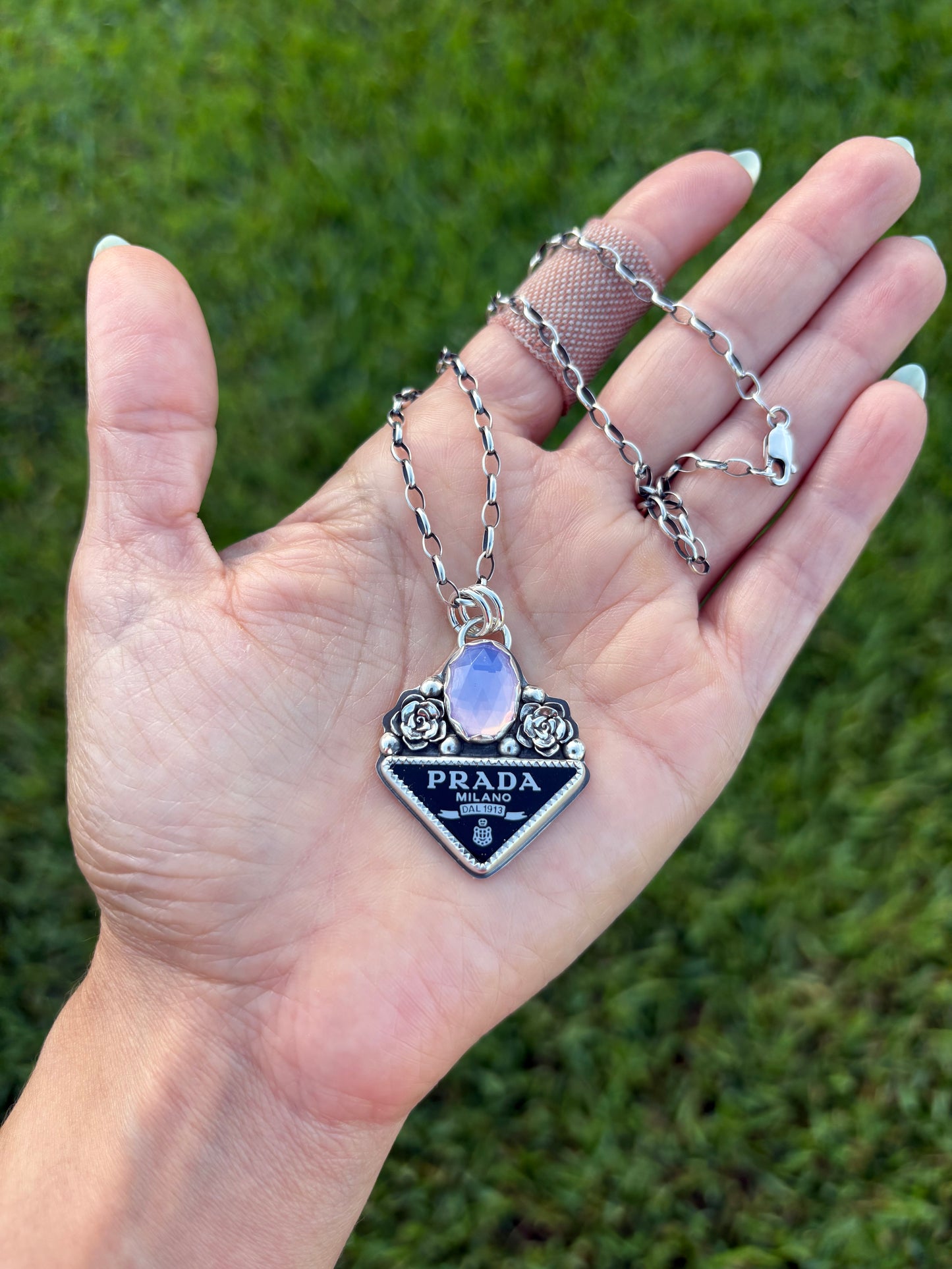 Lavender Quartz Necklace
