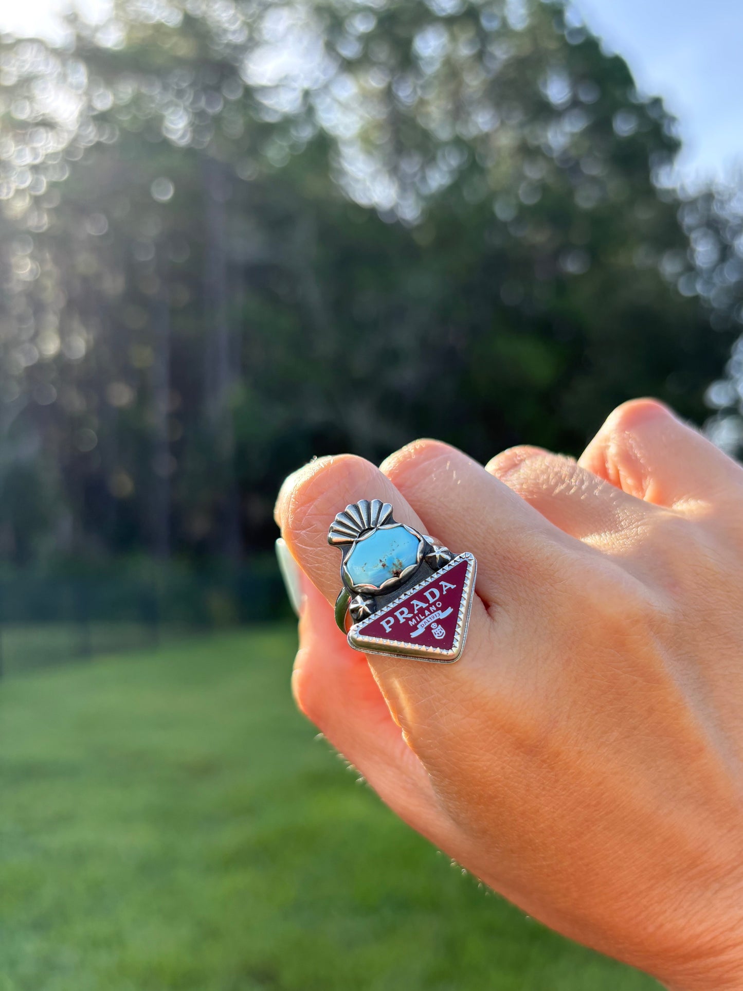 Golden Hills Turquoise Ring