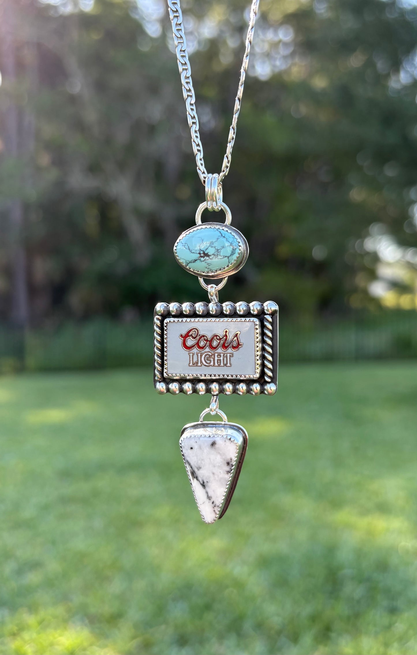 Coors Light Necklace