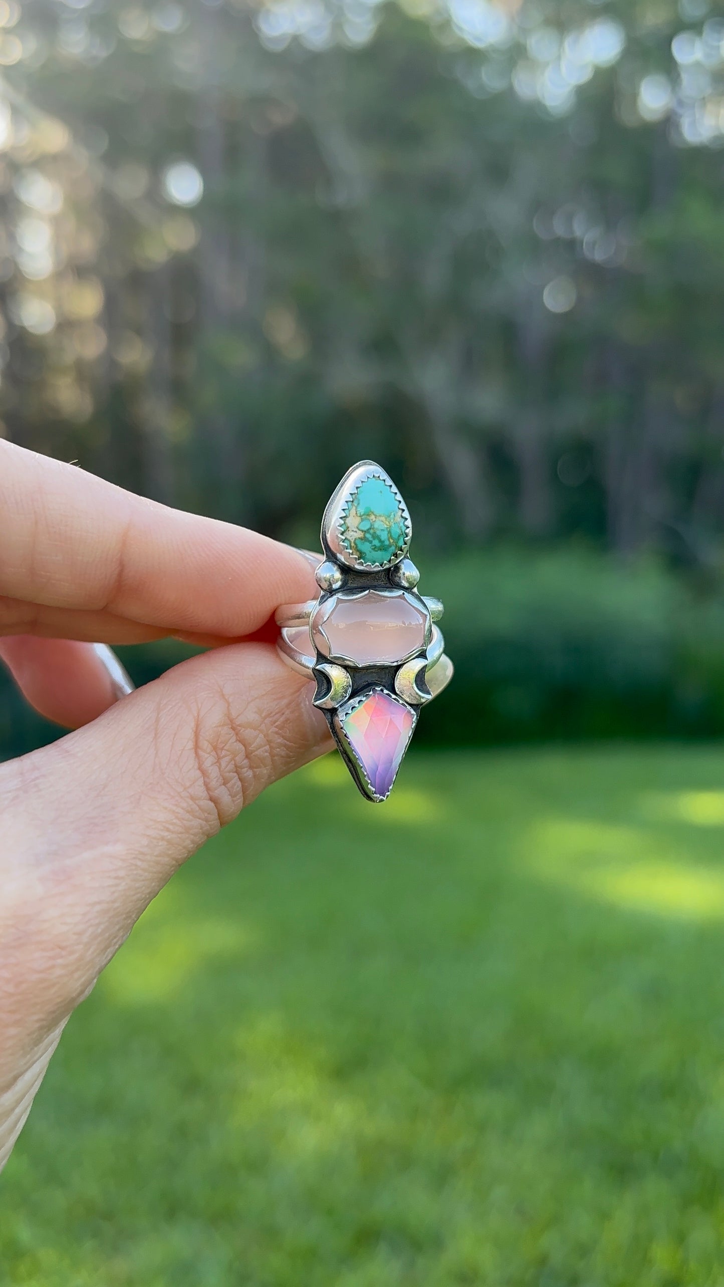 Cosmic Desert Turquoise Ring