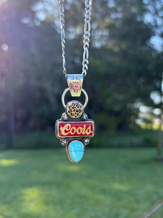 Coors Red Necklace