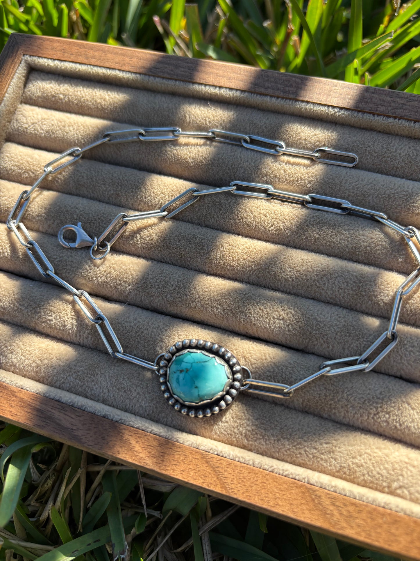 Turquoise Choker Necklace