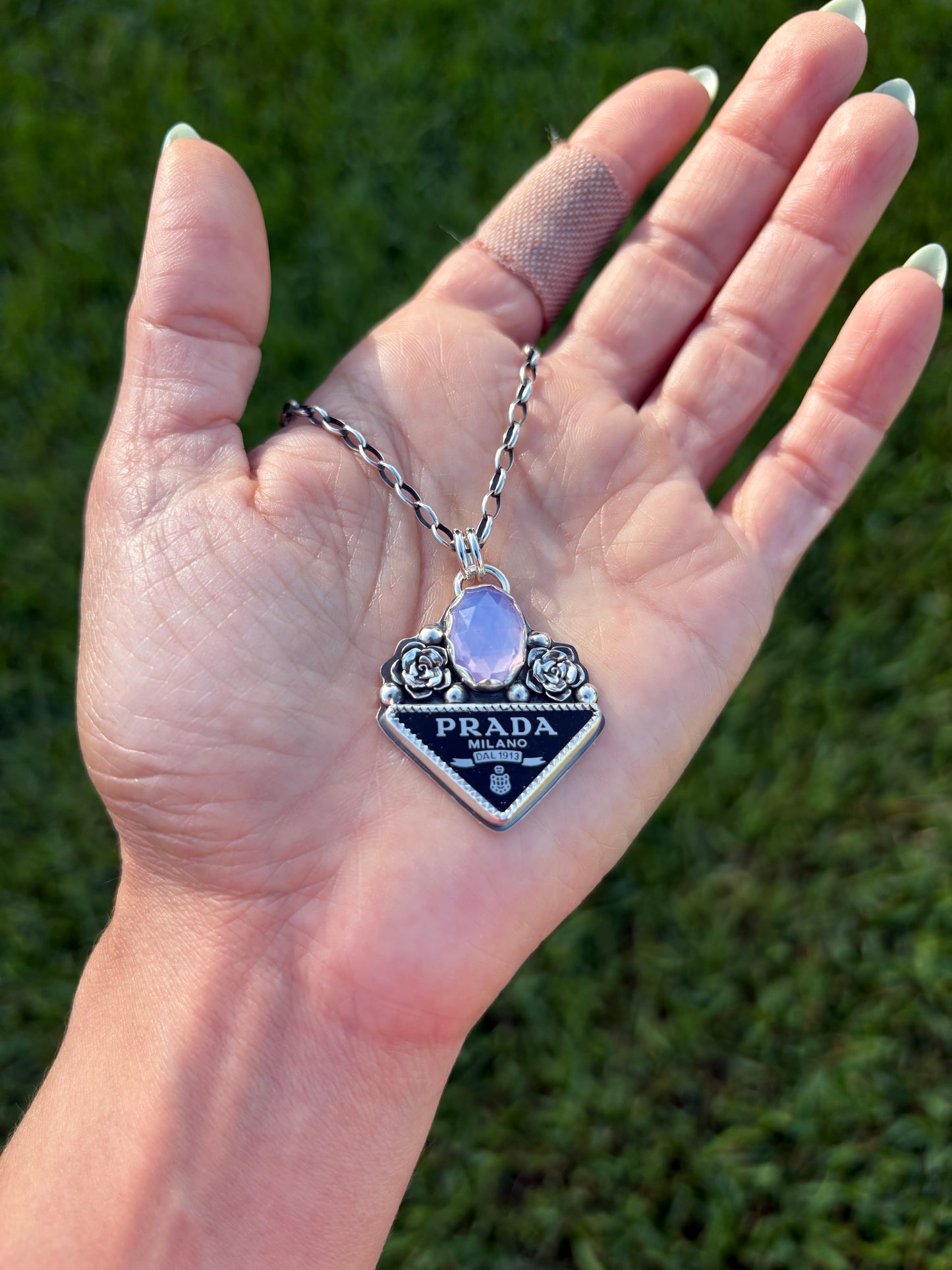 Lavender Quartz Necklace