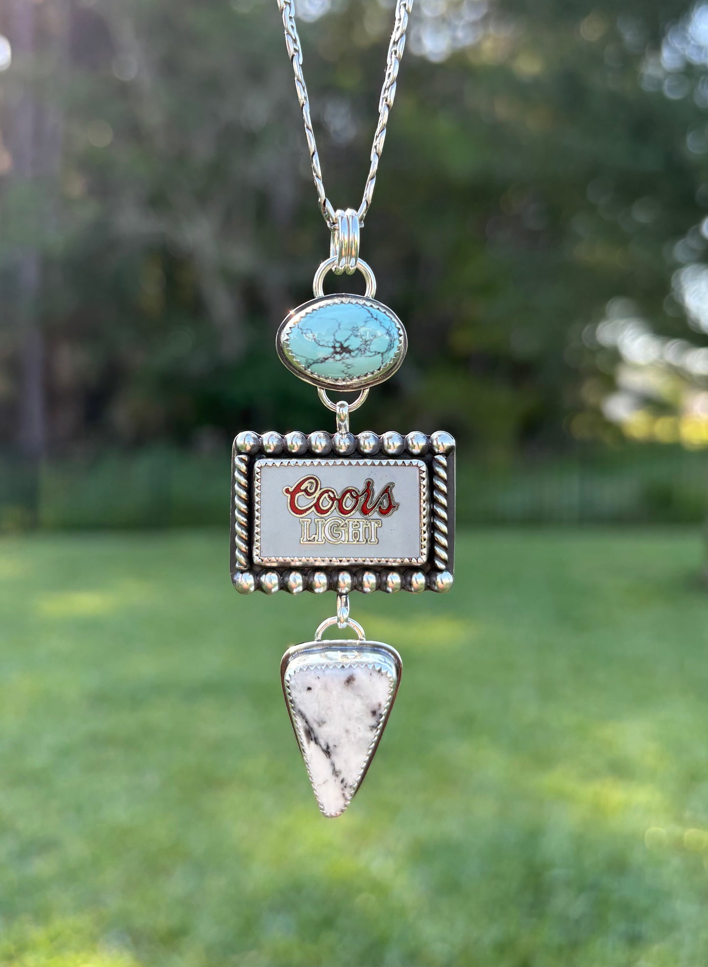 Coors Light Necklace