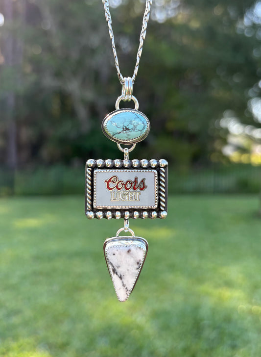 Coors Light Necklace