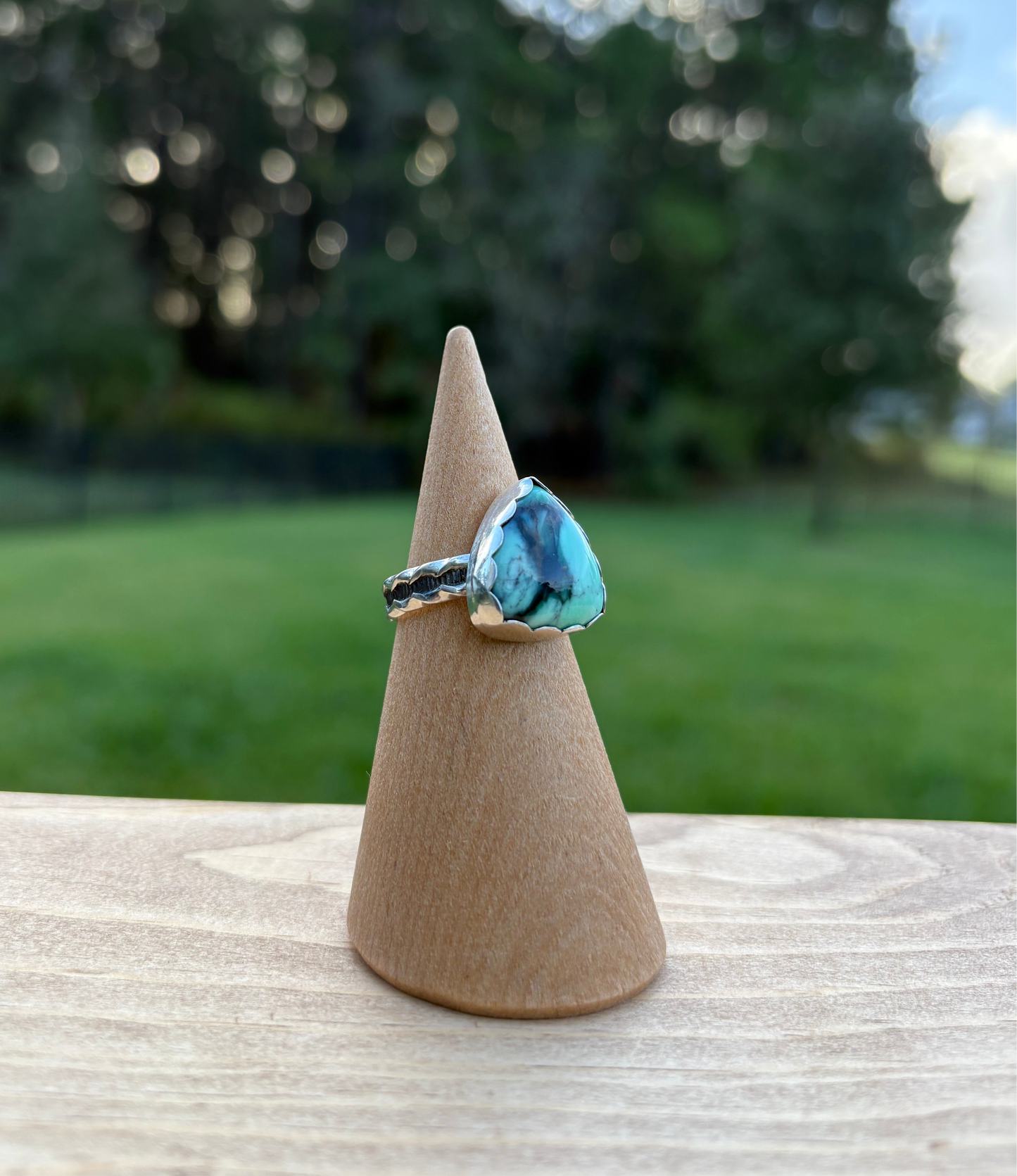 Desert Oasis Variscite Ring