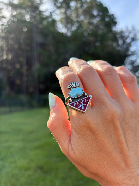 Golden Hills Turquoise Ring