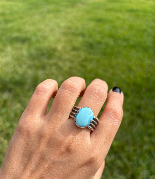 Golden Hills Turquoise Ring