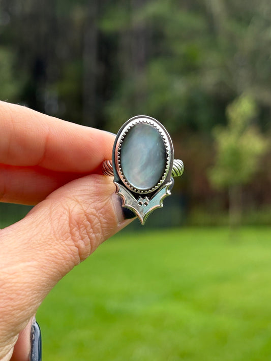 Midnight Bat Ring