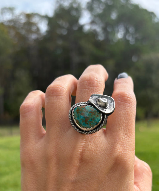 Turquoise Hat Ring