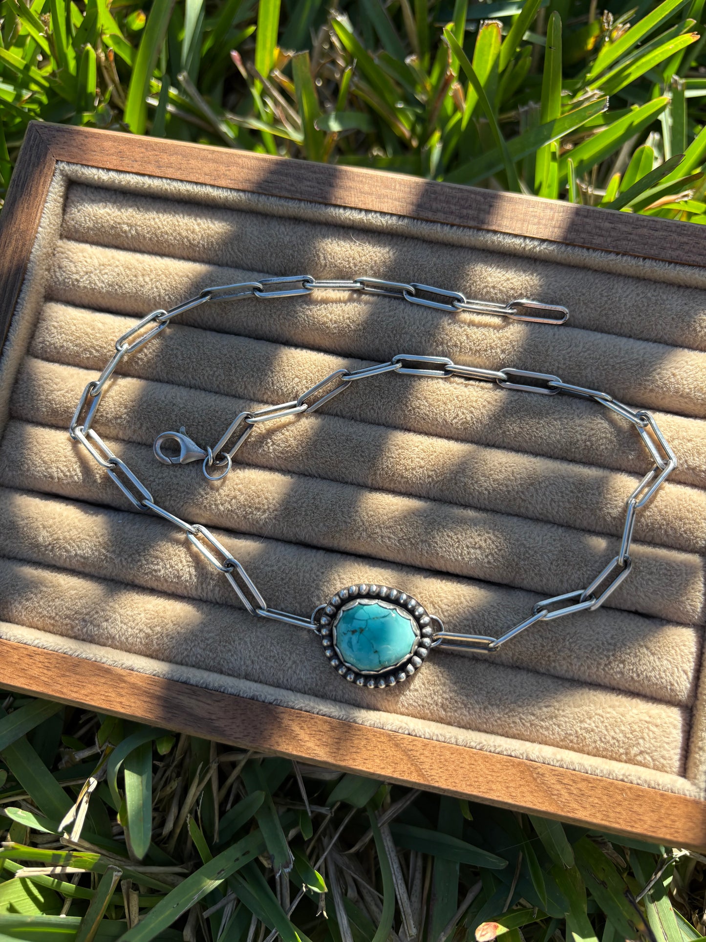 Turquoise Choker Necklace