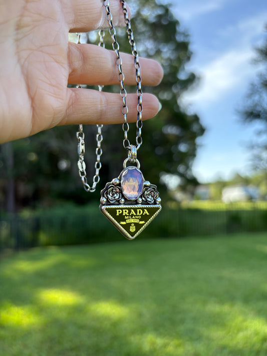 Lavender Quartz Necklace